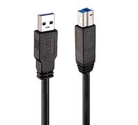 Lindy 43098 cavo USB USB 3.2 Gen 1 (3.1 Gen 1) 10 m USB A USB B Nero