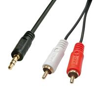 Lindy Cavo Audio Stereo 3,5mm a 2xRCA Maschio/Maschio, 20m