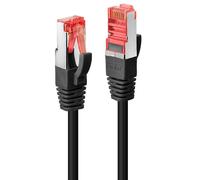 Lindy Cavo di rete S/FTP Cat.6, Nero 1.5m