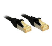 Lindy 47313 Cavo di Rete RJ45 S/FTP LSZH Nero, 10m