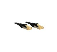 Lindy Cavo Cat.7 S/FTP PIMF LSOH nero, 5m 5m nero