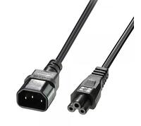 Lindy Cavo di alimentazione 30341 – IEC C14 a IEC C5 – 2 m Nero