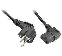 Lindy 30309 5 m CEE7/7 IEC 320 Black Power Cable - Power cables (Black, Male/Fem