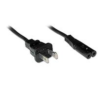 Lindy Cavo di Alimentazione Spina USA a IEC C7, 2m