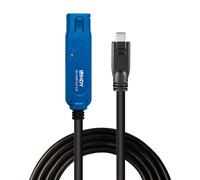 Lindy Cavo USB 43381 Active Pro USB C a USB A 8 m USB 3.2 Gen 1 Nero