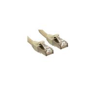 LINDY CAVO DI RETE CAT.6 S/FTP LSZH GRIGIO, 0.5M (TESTATO DA FLUKE)