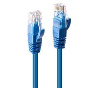 Lindy 48025 Cavo di Rete Cat.6 U/UTP Blu, 30m