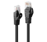 LINDY CAVO DI RETE CAT.6 U/UTP BASIC 2MT CONNETTORE RJ45 NON SCHERMATO NERO NEW