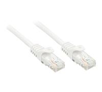 Lindy Cavo di Rete Cat.6 U/UTP Basic Bianco, 5m