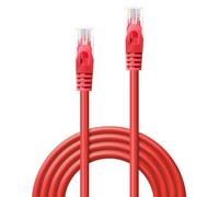 E_0001_2793165 Lindy Lindy Rj45/Rj45 Cat6 0.3m cavo di rete Rosso 0,3 m U/UTP (U