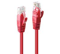Lindy Cavo di rete Cat.6 U/UTP Rosso, 7,5m