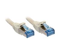 LINDY cavo di rete Cat6a 3m RJ-45 Grigio S/FTP