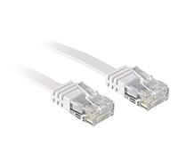 LINDY 47503 - Cat.6 Flat Patch Cable Unshielded - White - 3 m 3m White