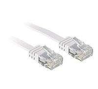 Lindy 5m Cat6 cavo di rete Bianco Cat6