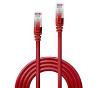 Lindy Cat.6 SSTP / S/FTP PIMF Premium 15.0m cavo di rete Rosso 15 m