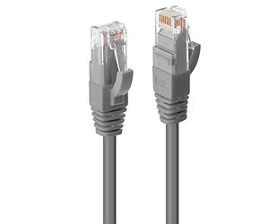 Lindy Cavo di Rete Patch Cat.6 UTP LSOH Privo di alogeni, Grigio, 2m