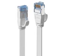 Lindy Cavo di rete 47543 Flat U/FTP Cat.6A Bianco 3 m