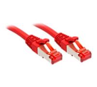 Lindy Cavo di Rete S/FTP Cat.6, Rosso 0.3m