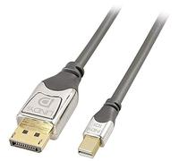 Lindy Cavo DisplayPort a Mini DisplayPort Cromo, 3m
