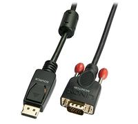 Lindy 41941 cavo e adattatore video 1 m DisplayPort VGA D-Sub Nero