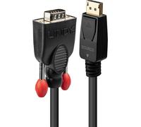 LINDY Cavo e Adattatore Video 1 M Displayport Vga (D-Sub) Nero 41941