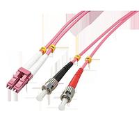 LINDY Cavo Fibra Ottica OM4 LC/ST - 50/125, 3m