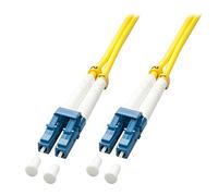 Lindy 2.0m OS2 LC Duplex Cavo A Fibre Ottiche 2mt Giallo 47451-Lnd Fibra Ottica