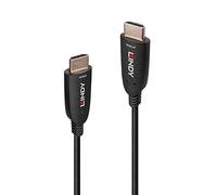 Cavo HDMI LINDY OPTIC HYBRID 10 m Nero