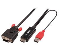 Lindy 41457 Cavo HDMI a VGA, 3m