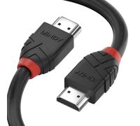 LINDY Cavo HDMI ad alta velocità, confezione doppia, lunghezza 1 m e 2 m, linea nera, con Ethernet, 4 K a 60 Hz, HDMI 2.0, 18 G, 3D, 1080p, HDCP 2.2, 120 Hz, 144 Hz, HDR, ARC, CEC, ATC, testato ATC