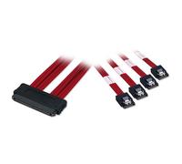 Lindy Cavo interno SATA Multilane & SAS SFF-8484 a click, 1m