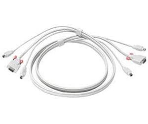 Lindy Cavo KVM Combo Premium, 2m