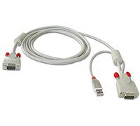 Lindy Cavo KVM System USB, 3m