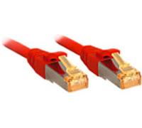 Lindy Cavo di Rete RJ45 47300 S/FTP LSOH Rosso 20 m