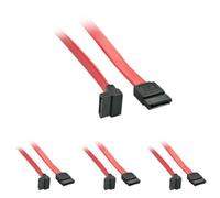 Lindy Cavo SATA III ad angolo, 0,2m (Confezione da 4)