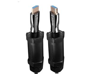 LINDY Cavo schermato HDMI 8K60 ibrido in fibra ottica 20m