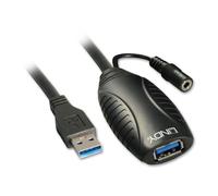 Lindy 43156 cavo USB USB 3.2 Gen 1 (3.1 Gen 1) 10 m USB A Nero (43156)