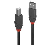 Lindy 36675 cavo USB USB 2.0 5 m USB A USB B Nero