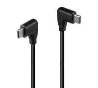 Lindy Cavo USB 2.0 Type C di 1m, 2 x 90° ad angolo retto, 60W PD - Nouvo