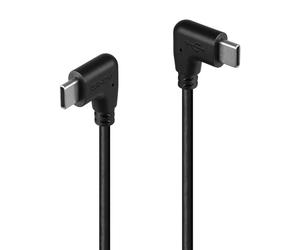 Lindy Cavo USB 2.0 Type C di 1m, 2 x 90° ad angolo retto, 60W PD - Nouvo