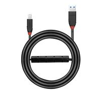Lindy Cavo USB 3.0 Attivo Slim 43227 - 10 m - USB A a USB B - 5 Gbit/s - Nero