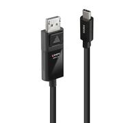 Lindy 43342 scheda di interfaccia e adattatore DisplayPort 2M USB TYPE C TO DISPLAYPORT - 4K60 ADAPTER CABLE WITH HDR