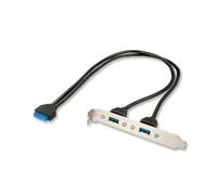 LINDY CAVO USB CON STAFFA METALLICA USB 3.O TIPO A 20 POLI ICD (33096)**PUOI PAGARE ANCHE ALLA CONSEGNA!!!**