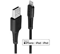 LINDY Cavo USB USB 2.0 Connettore Apple Lightning, Spina USB-A 0.50 m Nero