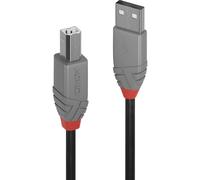 LINDY 36674 - Cavo USB 2.0, da connettore A a connettore B, 3,0 m