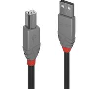LINDY Cavo USB USB 2.0 Spina USB-A, Spina USB-B 7.50 m Nero 36676