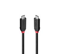 Lindy Cavo USB4 Type C di 1m, 40Gbit/s, 240W PD, linea nera - Nouvo