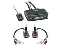 LINDY compatible Switch KVM Compact VGA USB 2.0