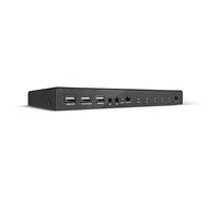LINDY CONMUTADOR KVM HDMI 18G, USB 2.0 Y AUDIO, 4