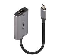 LINDY 43327 - Adattatore USB C > 1 HDMI, 8 K@60 Hz, 11 cm